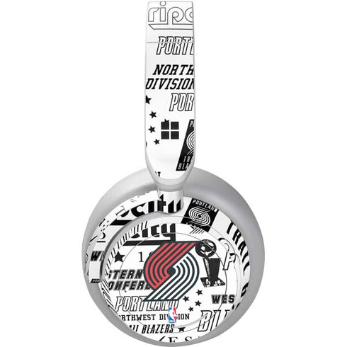 NBA Portland Trail Blazers Historic Blast Surface Headphones Skin